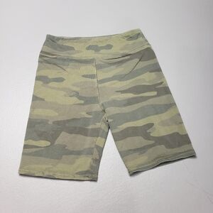 3/$15 SO lounge life camo bike shorts women's size small
